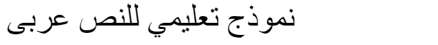 MCS Taybah E_I Spot Arabic Font