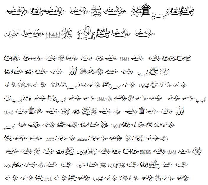 CTraditional Arabic Arabic Font