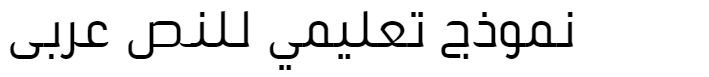 MO Larabic Arabic Font