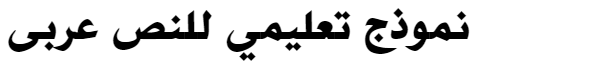 Hacen Typographer Heavy Arabic Font